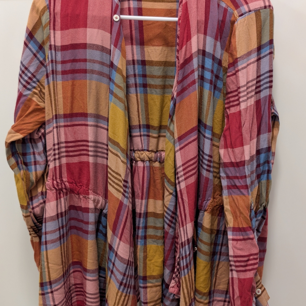 Motherhood Multicolor Plaid Shirt